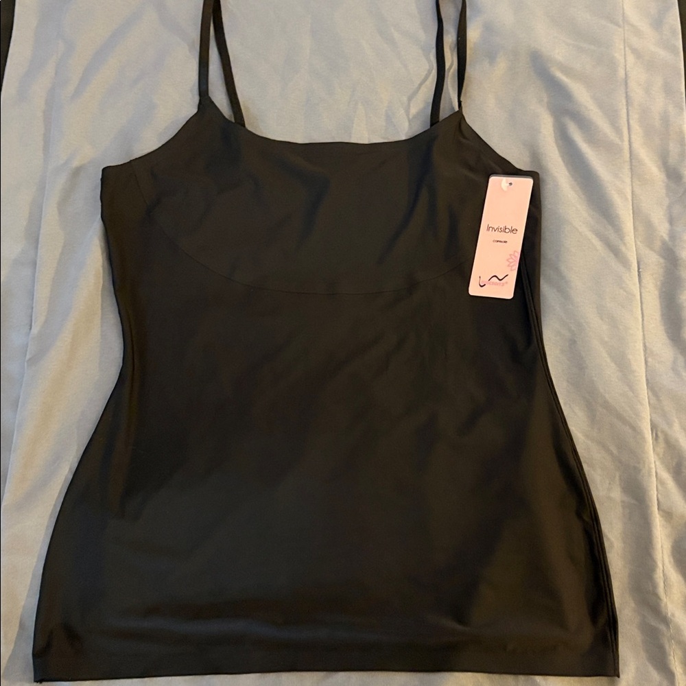 NWT Watson’s Invisible Black Convertible Back Camisole-S